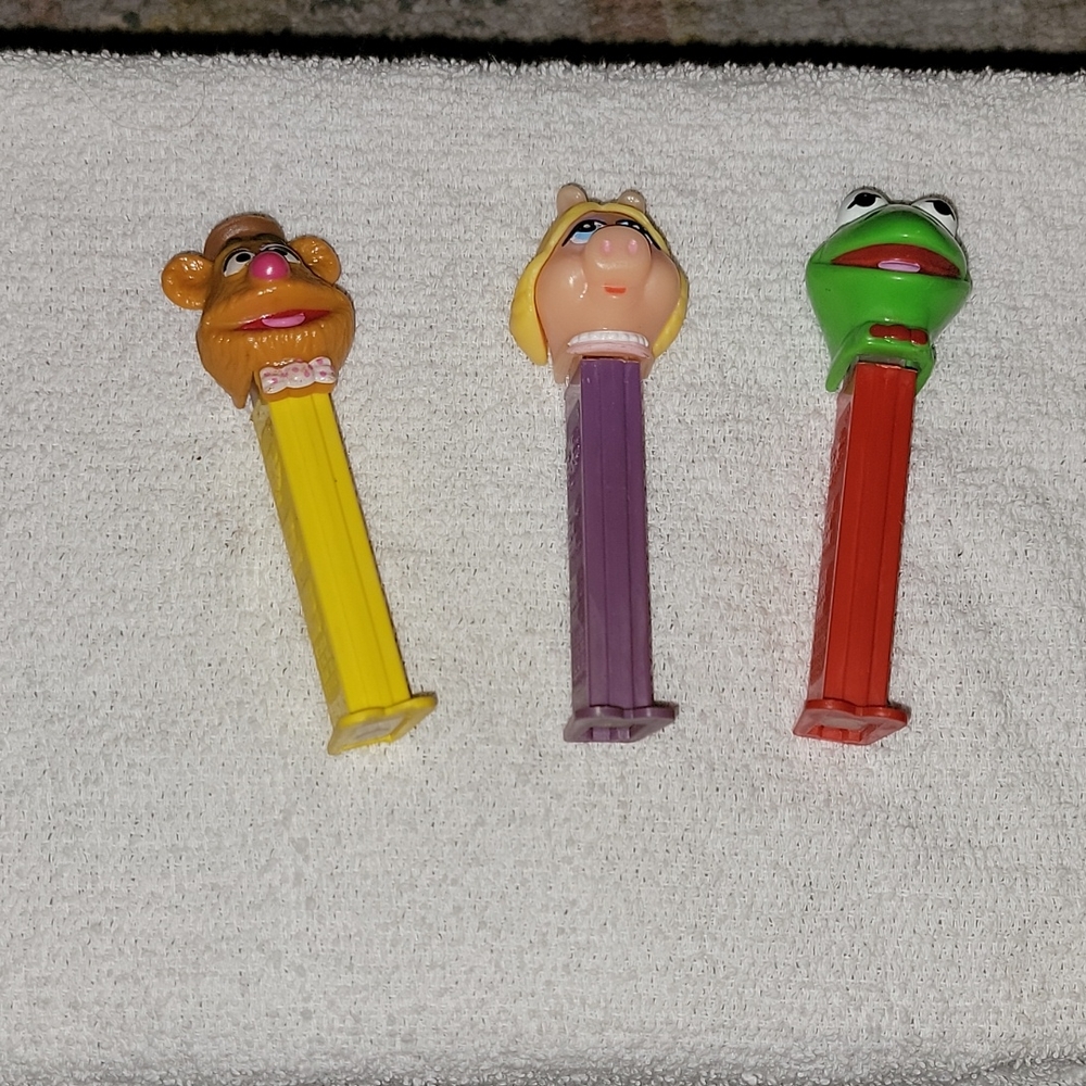Collectible Muppet Pez Dispensers (x3)